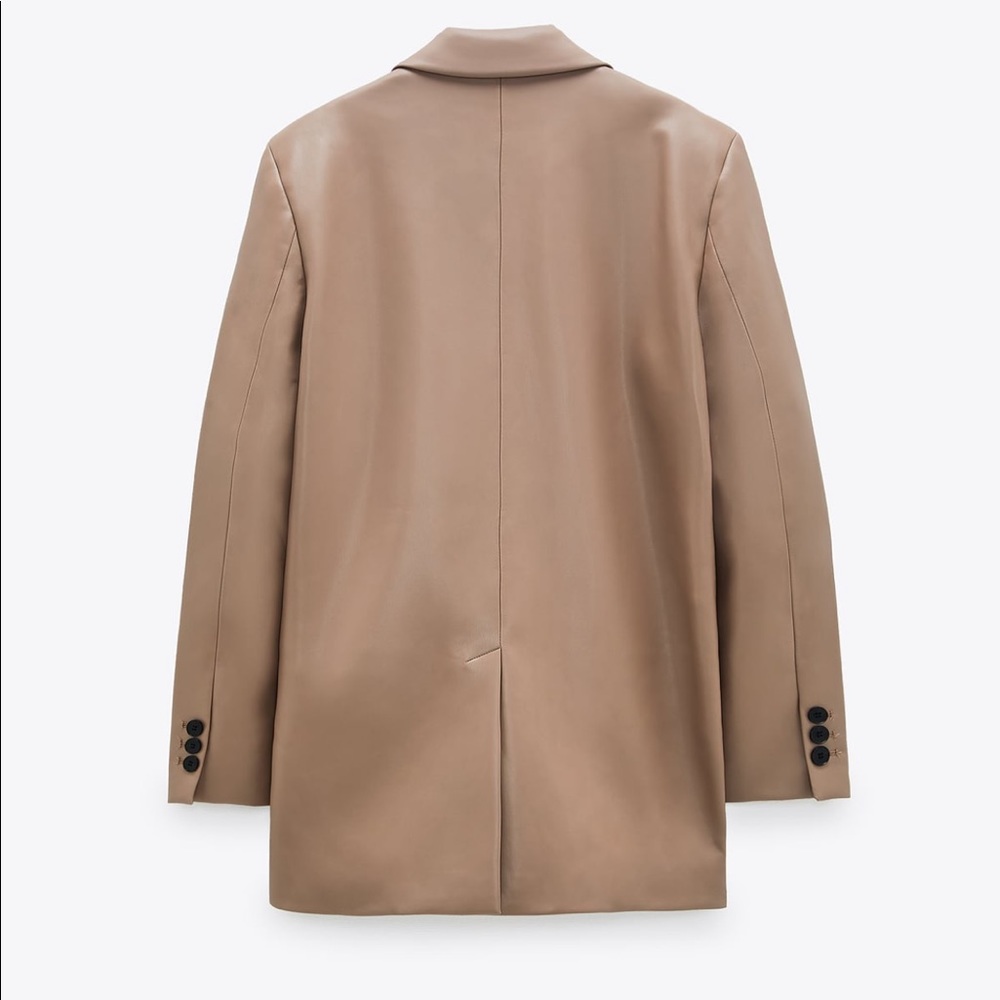 SOLD 🔥Zara faux leather oversized blazer - Picture 15 of 16